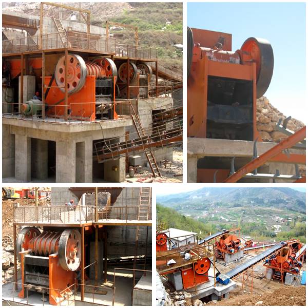 China Jaw Crusher Work Site